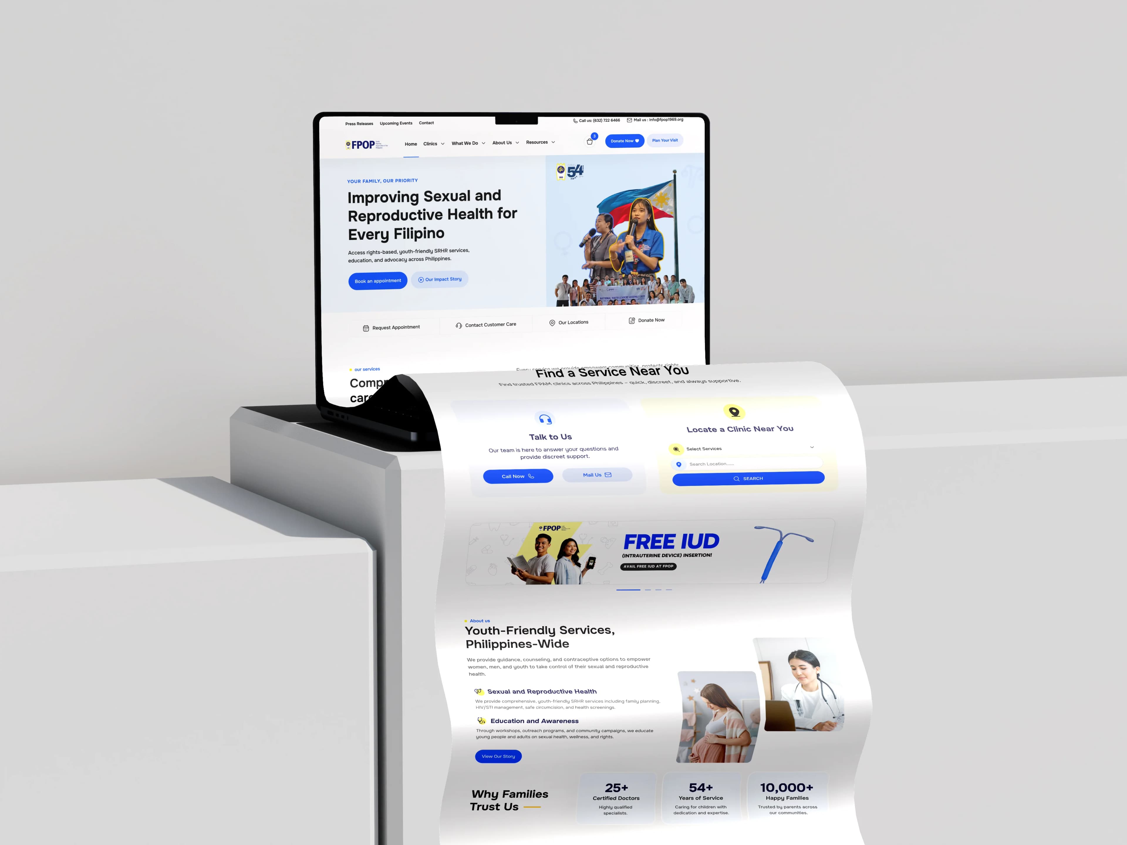 Hospitals & Health Systems | Healthcare Website Design & Development Hospitals & Health Systems website mockup - Healthcare Web Design